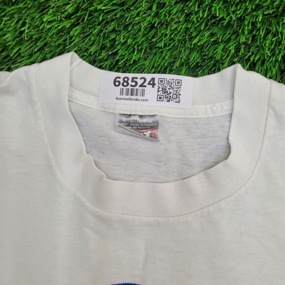 Vintage Braces Shirt Womens Large 21x25 White USA - Picture 9 of 14